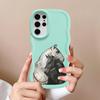 White Black Horse Case for Samsung Galaxy S20 FE S23 Plus A26 S22 Ultra S21 S24 S25 A25 Soft Phone Cover A54 A55 A35 A24 A36 A34