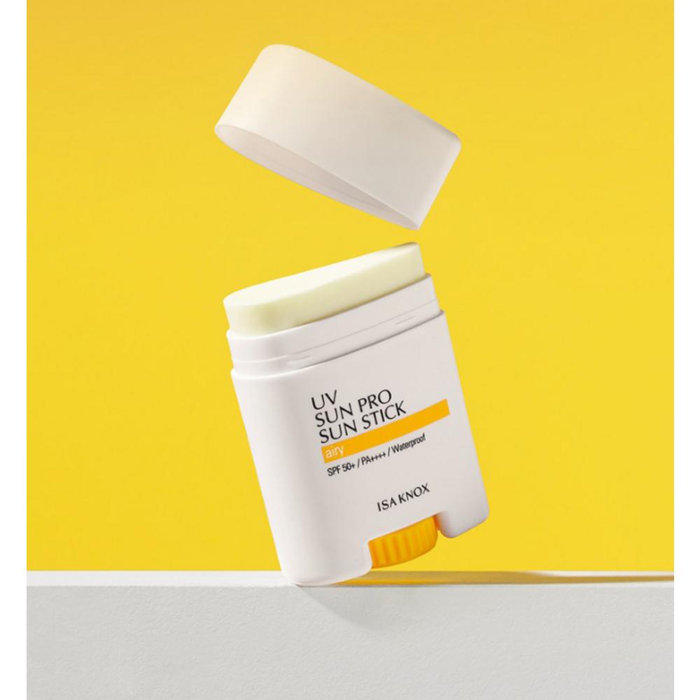 ISA KNOX UV Sun Pro 365 Bastão Solar Leve SPF50+ PA++++, 19g, 3 unidades