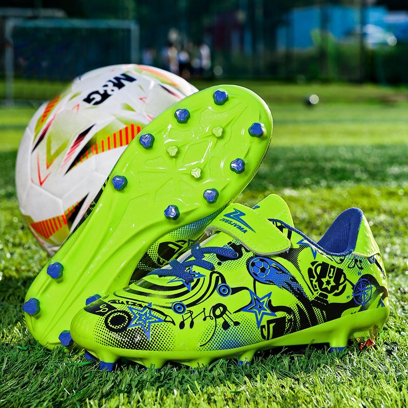 New Student Soccer Shoes Men  Football Shoes Indoor Professional Football Field Boots Society Cleats Tf/Ag Sneaker Non Slip