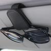 Leder Auto Fahrzeug Sonnenblende Sonnenbrillen Clips Halter Brillen Aufhänger Und Ticket Karten Clip Auto Innenzubehör