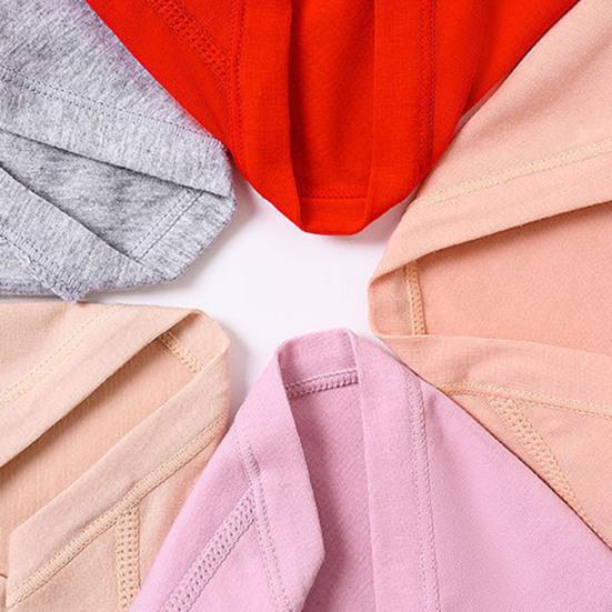 Women Underwear Anti-theft Zipper Pocket High Waist Seamless Stretch Breathable Cotton Middle-aged Mom Grandma Brief Panties Underpants