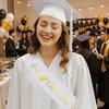 Class Of 2026 Graduation Sash Black White Glitter Graduation Sash Belts Unique Congratulations Straps Academic Commencement Gift