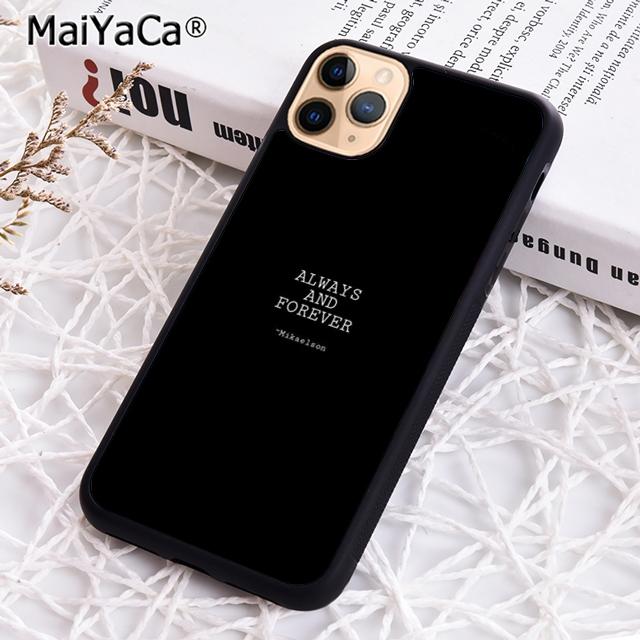 The Vampire Diaries Always And Forever Phone Case For iPhone 17 Air 16 Pro Max 15 14 Plus 12 13 Cover Coque