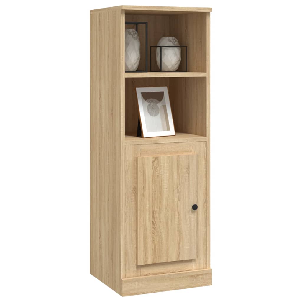 Vidaxl Cabinet, Sonoma Oak, 36X35.5X103.5 Cm, Wood-Based Material