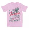 T-shirt Jurassic World Rebirth Coton Été Manches Courtes T-shirts Décontracté Ample Impression Film T-shirt Col Rond Doux Vêtements Femme
