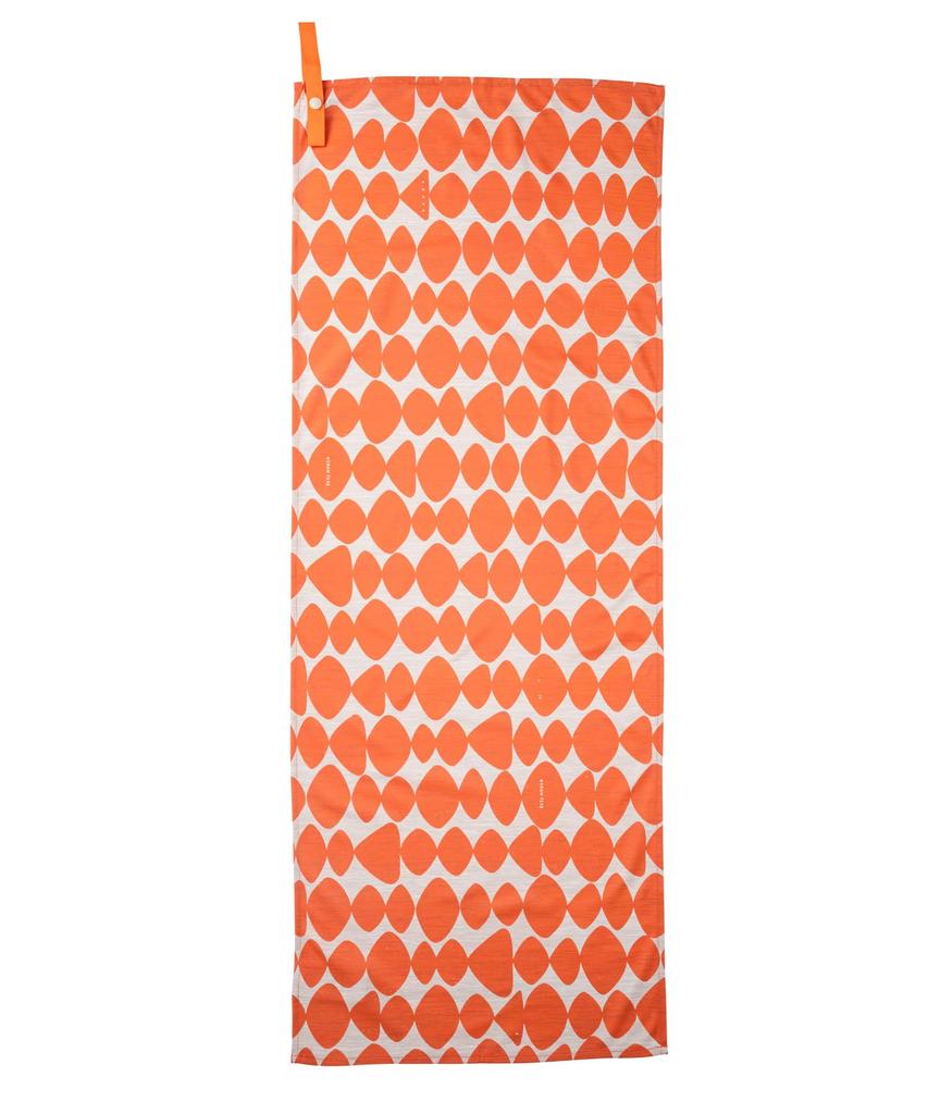 Snow Peak DRIPDRY Travel Towel Evaporative Medium ET-26SU002 Cooling, Quick-drying Towel, Unisex, Orange, Size.