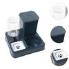Cat Feeder and Water,Pet Food Bowl,Easily Clean Water Bowl Dispenser Automatic