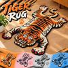 Non-Slip Tiger Area Rug Imitation Cashmere Cartoon Carpet Soft Home Decor Carpet  Living Rooms