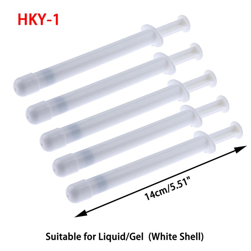 5 Pcs/Set Vaginal Applicator Lubricant Injector Syringe Lube Anal Nasal Launcher