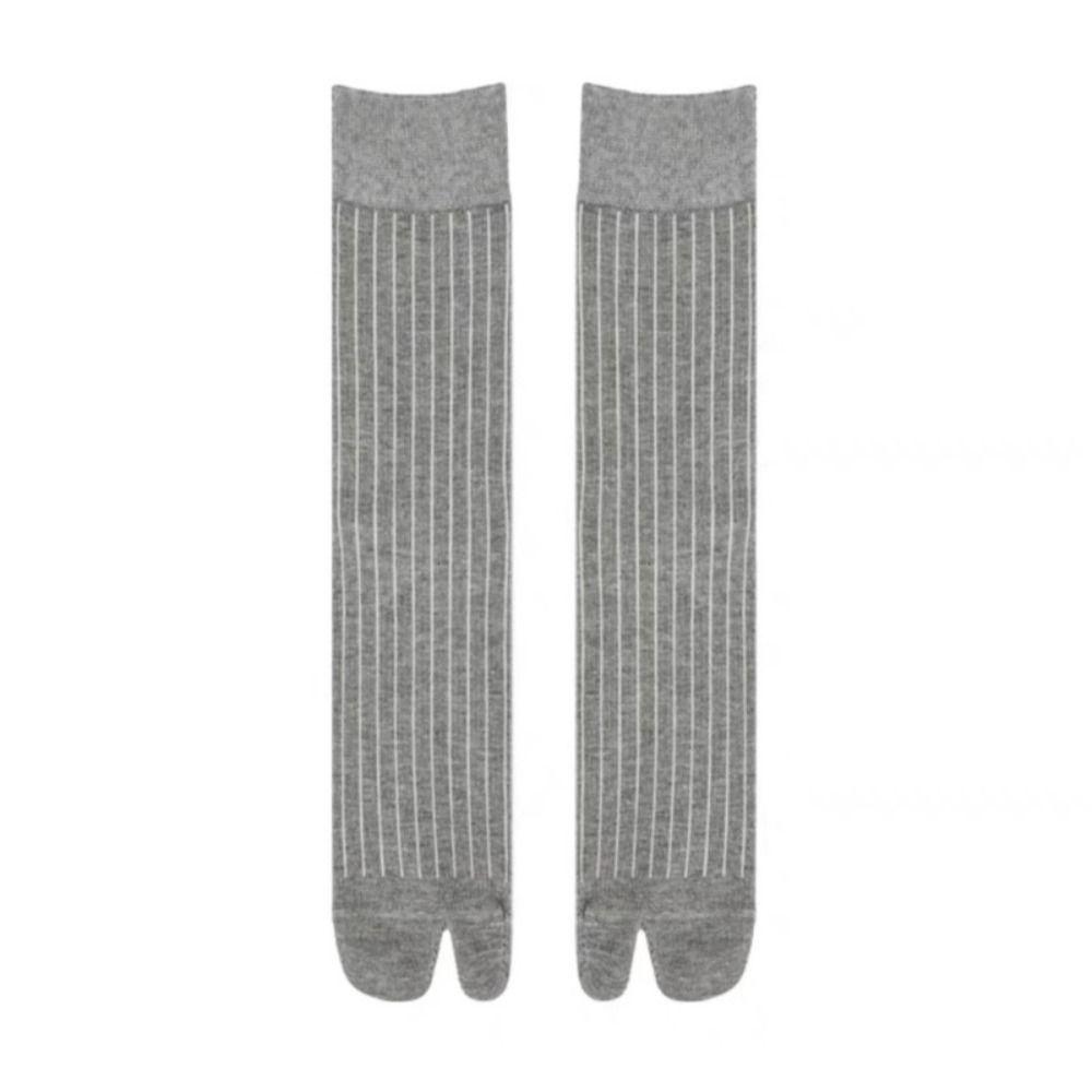 High Quality Split Toe Socks New Combed Solid Color Women's Tabi Socks Harajuku Cotton Soft Two-Toed Socks