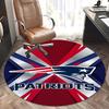 Patriots Logo,NFL Merchandise Chair Mat Round Rug Office Carpet, Non Slip, Suitable for Living Rooms, Bedrooms Decor.1205274a
