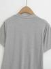 Retro Korean Basic V-Neck Loose Short-Sleeved Women's T-Shirt
