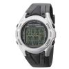 CREPHA Digital Waterproof Watch with Urethane Model (Klepha) Radio-Controlled Multi-Function Strap, Men's, Black, TE-D190-SV