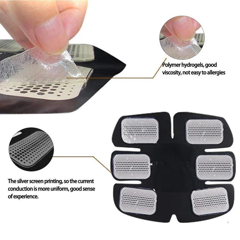 Allenatore Muscolare Elettrostimolatore Wireless per Addominali, Fianchi, Vita, Braccia, Gambe, Schiena - Adesivi Massaggianti Unisex - Attrezzatura per Fitness Domestico