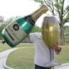 Champagne Bottle Glass Foil Balloons Birthday Wedding Party Decor