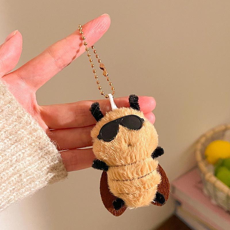 Plush Doll Keychain & Backpack Ornament: Cute Pendant for Events & Promotions