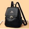 New Large-capacity Quality Women's Backpack Soft Leather Multi-purpose Middle-aged Women's Bag Mother Bag