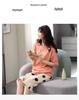 Women's Summer Short-sleeved Seven Pants Homewear Two-piece Suit