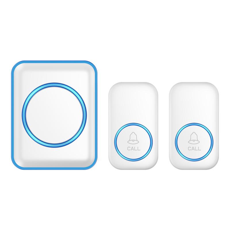 Ultra-Long Distance Smart Wireless Doorbell with Remote Control and Chime for Home and Elderly Entry