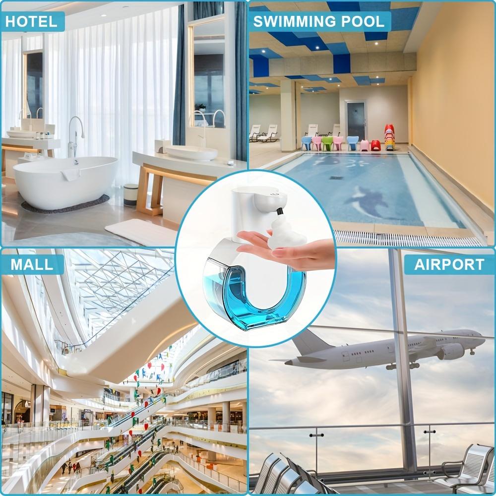 430ML Automatic Sensor Soap Dispenser Rechargeable 4speed Adjustable Wall Mounted Infrared Sensor Foam Soap Dispenser