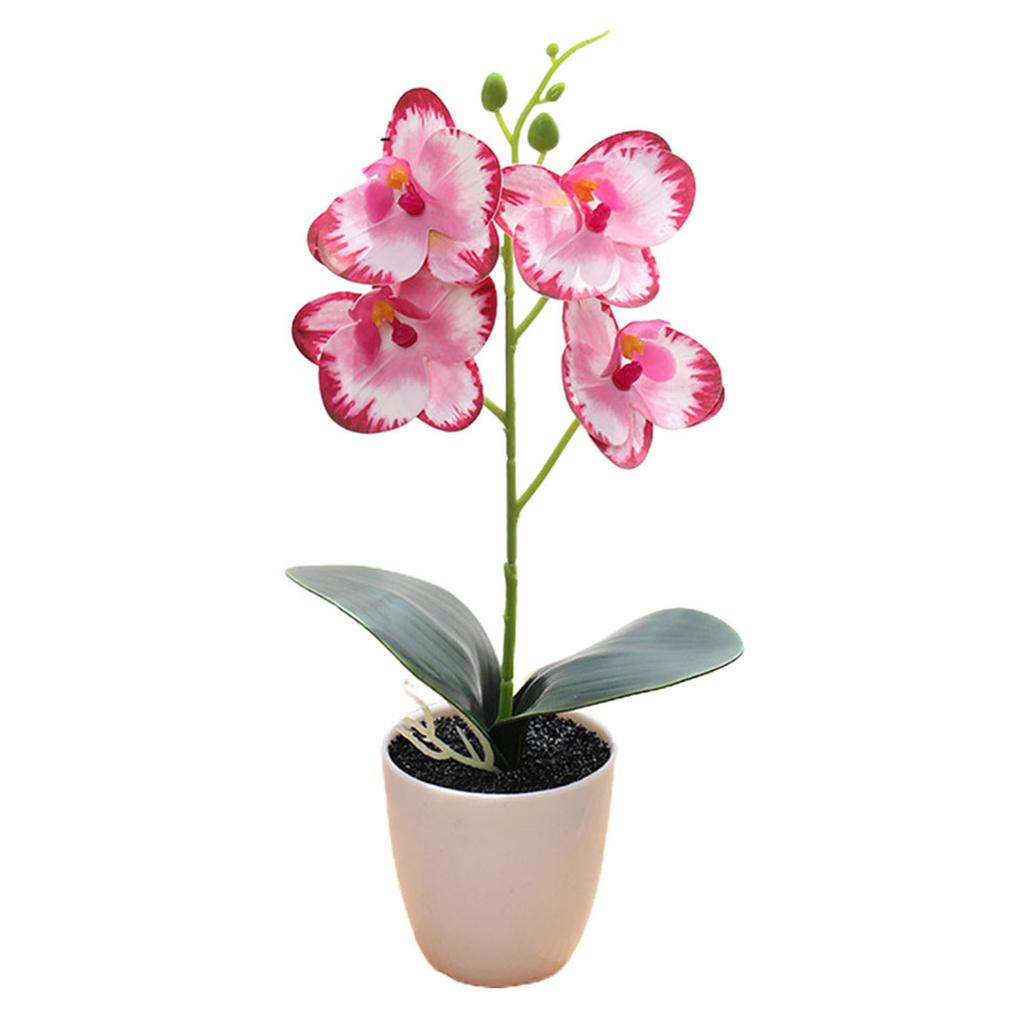 ABS Material Artificial Orchid Orange-red Pink Plus White White Plus Rose