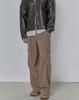 Mugeon Side Line Half-Banding Cargo Pants_ Mud