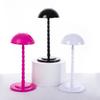 Mushroom Top Wig Stand Height Adjustable Easy Assembly Portable Wig Head Holder Tools Multifunction Hat Display Show Rack