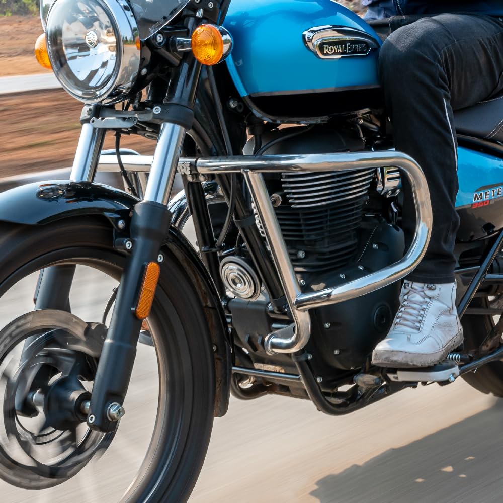 Silver Air Fly Evo Engine Guard "Royal Enfield New Classic 350 Reborn"