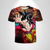 Anime Dragon Ball Son Goku Tshirt 3D Print Men's Clothing Summer Girl Clothes Top Women Tshirt Girl Unisex Children's Clothing