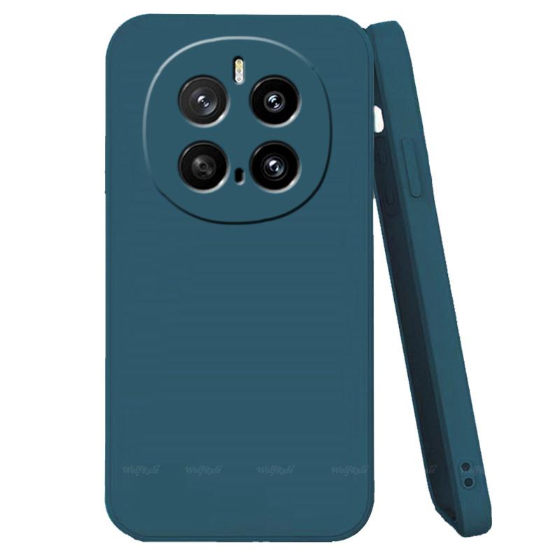 For Honor Magic 7 Case Cover Huawei Honor Magic 7 Capas New Liquid Silicone Back TPU Soft Cover For Honor Magic 7 Magic7 Fundas