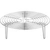 304 Stainless Steel Steaming Rack - Insulated Separator for Household Steamed Dishes with High & Low Feet Configuration.