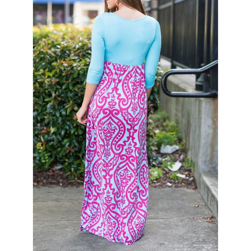 Stunning Us Women Floral Vintage Maxi Dress For Summer Beach Parties And Casual Events