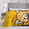 Aggretsuko Flannel Blankets Winter  Soft Throw Blanket for Boy Girl Couch Bed Funny Bedspread Sofa Bed Cover