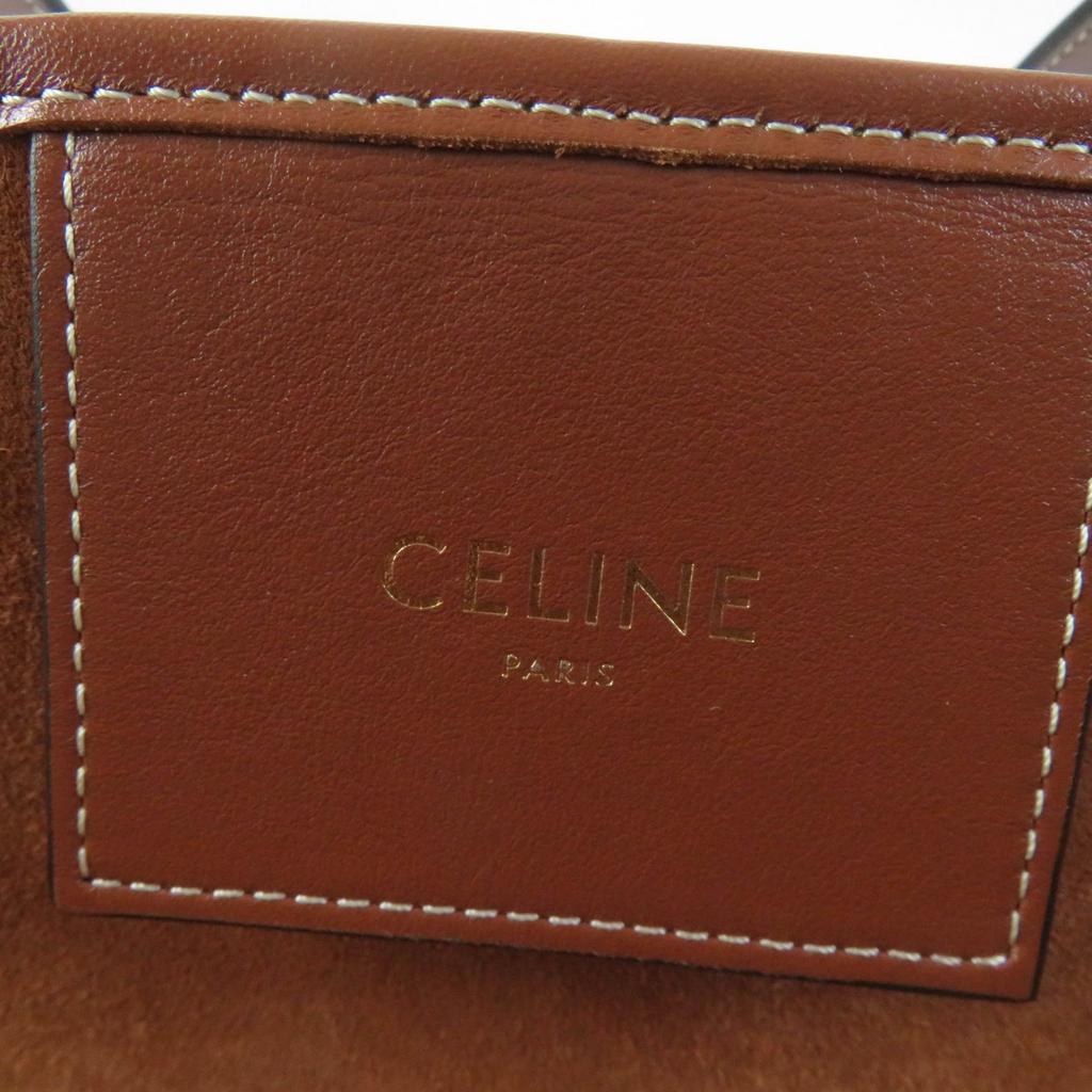 Excellent CELINE Tote Bag Kufan Medium Tote Bag Smooth scarf skin 196953DU3.04LU Used