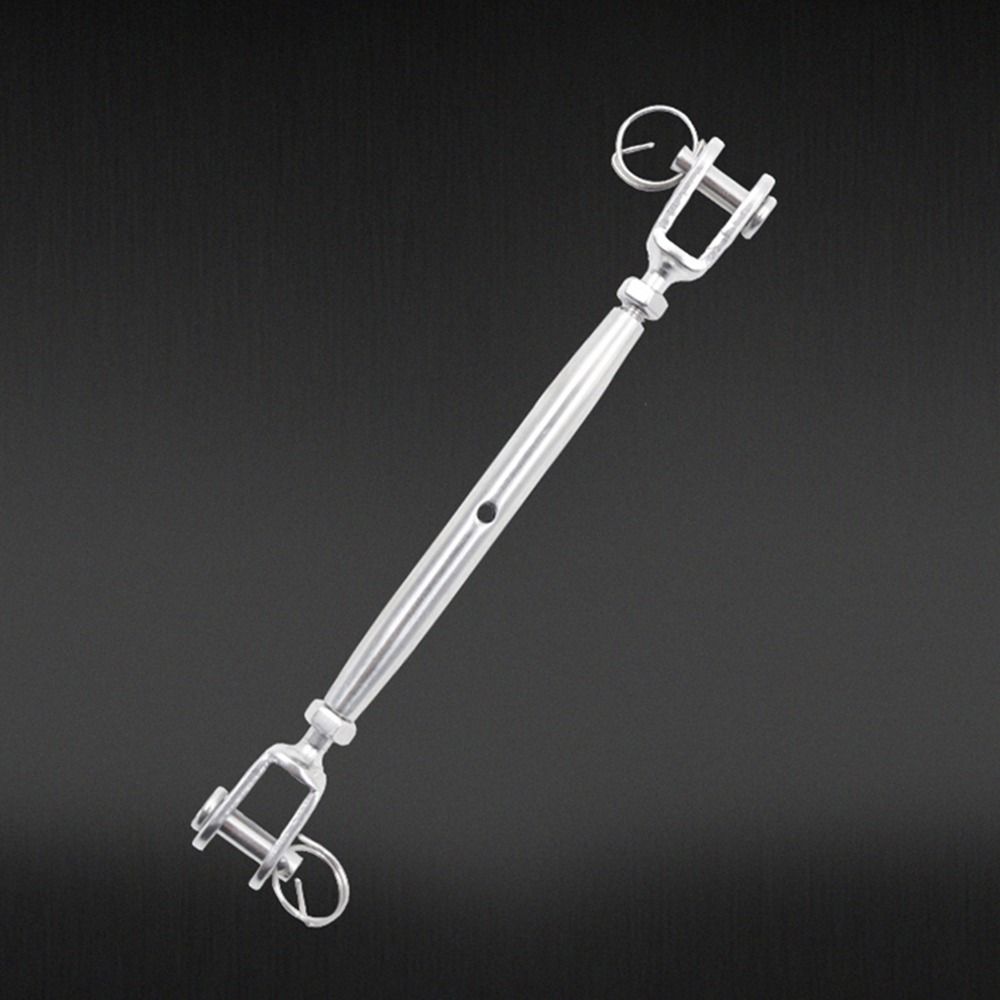 Screw Closed Body Marine Rigging Length Adjuster Clamp Hardware Tensioner 304 Stainless Steel M5-M12 Jaw Turnbuckle Bolt