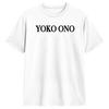Yoko Ono Logo T-Shirt Adult Awesome T-Shirts Beach O Neck Hipster Tees Pattern Plus Size Tops