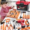Boîte à outils pour enfants - Ensemble de jouets: Perceuse d'assemblage, Tournevis et Jeu éducatif pratique