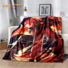 2025 Neue Genshin Impact Solo Cartoon Spiele Weiche Decke,Weiche Überwurfdecke für Zuhause Schlafzimmer Bett Sofa Picknick Reise Kindergeschenk