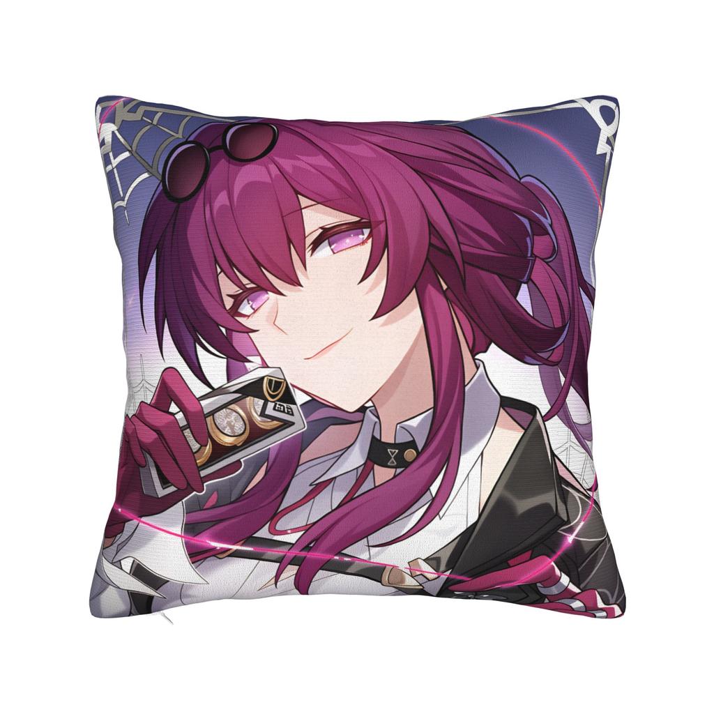 Honkai Star Rail Kissenbezug Bequemer Kissenbezug für Wohnzimmer Sofa Niedliche Lustige Kissenbezüge
