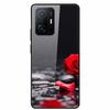 For Xiaomi 11T Pro Glass Case Hard Tempered Glass PC Cover Phone Case For Xiaomi Mi 11T 11 T Pro Shockproof Cartoon Funda Coque