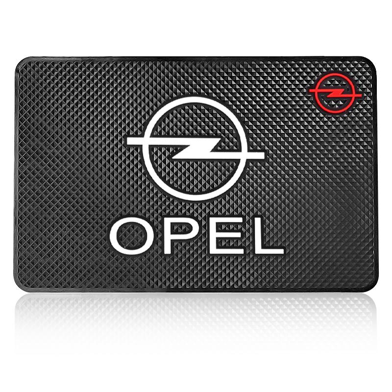 1 st Bilemblem Antiglidplatta Telefonhållare Halkfri Matta Bilstyling För Opel Crossland Crossland-X Mokka Combo Cascada Monza
