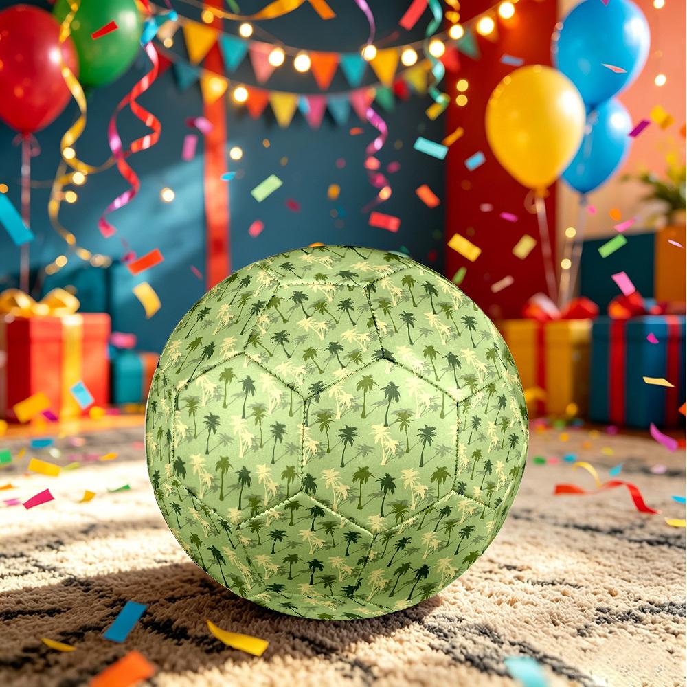 1pc Palm Tree Size 5 Soccer Ball Professional Match Training Football Indoor &Outdoor Sports Ball Lightweight Durable c65177