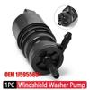 OEM 1J5955651 Windshield Washer Motor Pump Black Car Accessories Windscreen Washer Pump Car Glass Washer Pump