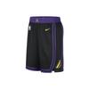 NBA Los Angeles Lakers Swingman City Edition Dri-Fit Shorts Black Men Streetwear DX8706-010