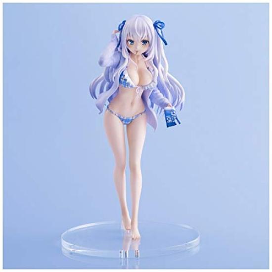 Illustration by Yone Shirakasu PVC ABS painted finished figure "blue" Non-scale &