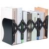 ALIOBC Extendable Stable Metal Desktop Divider for and Retractable Office Study Black Bookstand, Bookend, Bookshelf, Stand, Magazines, Documents,
