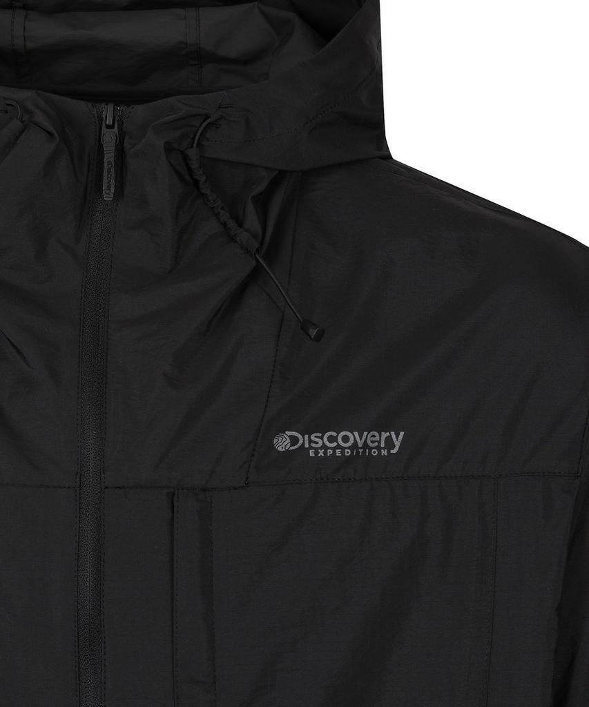 Discovery Expedition Men'S Freshvent 2.0 Uv Hooded Brim Jacket (Black)