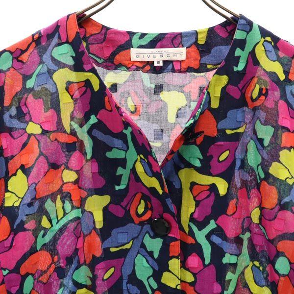 Givenchy Gesamter Griff Kurzarm Kein Farbhemd 15 Damen Gebraucht