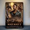 Mad Max 2 Road Retro Movie Metal Poster Tin Sign  20x30cm PlateAluminum