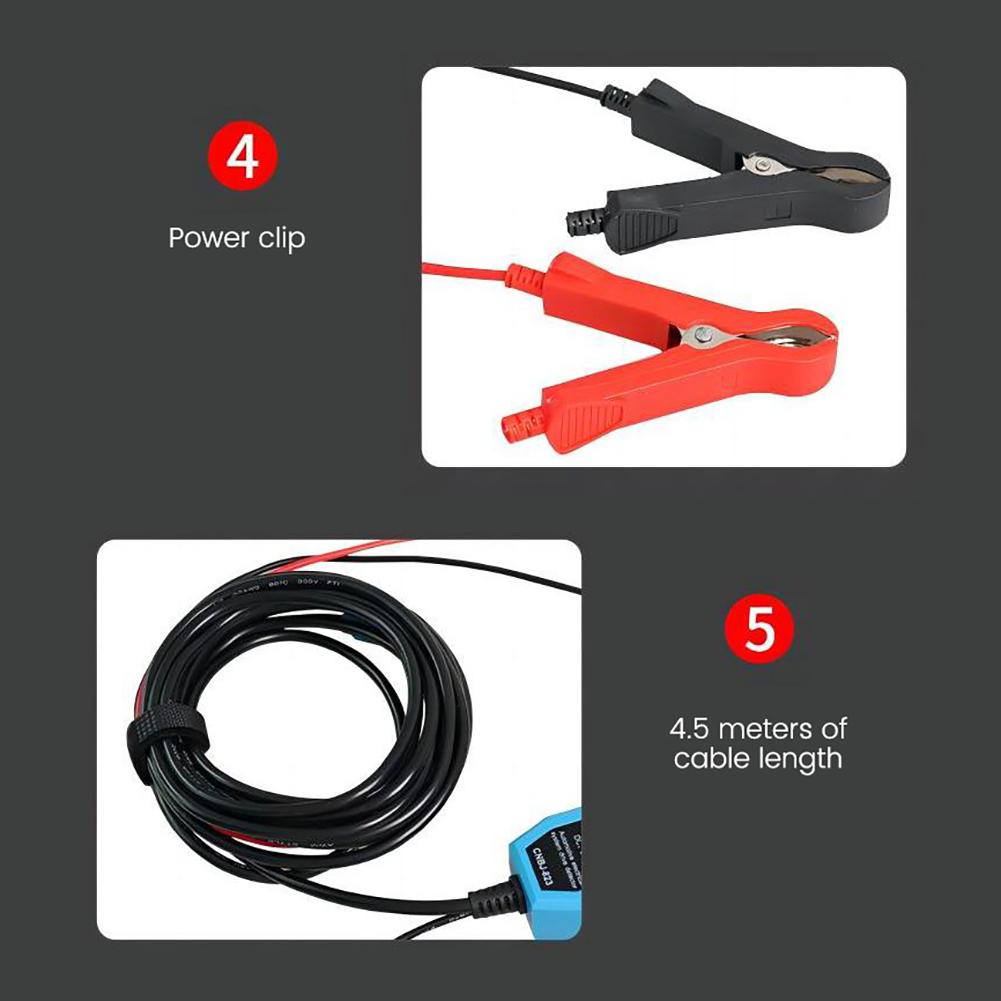 Circuit Testers, Electrical Tester Pen With Built-in Circuit Breaker, Component Activation Function, 177" Extension Cable, Tester Electric For Various